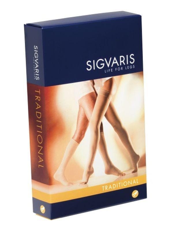 Sigvaris 503 Ccl2 Gambaletto Traditional Lungo Punta Aperta Beige L