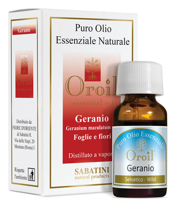 Olio Essenziale di Geranio Fiore d'Oriente, 10ml
