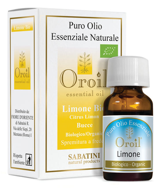 Olio Essenziale di Limone BIO Oroil, spremitura a freddo 10ml