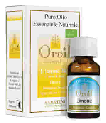 Olio Essenziale di Limone BIO Oroil, spremitura a freddo 10ml