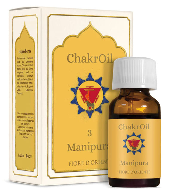 Olio da massaggio Chakra Oil 3 Mani per il corpo, 10ml