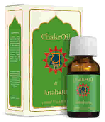 Olio da massaggio Chakra Oil 4 Anah per il corpo, 10ml