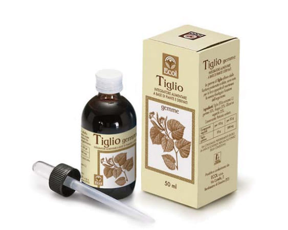 Estratto analcolico di Tiglio Gemme, macerato glicerico 50ml