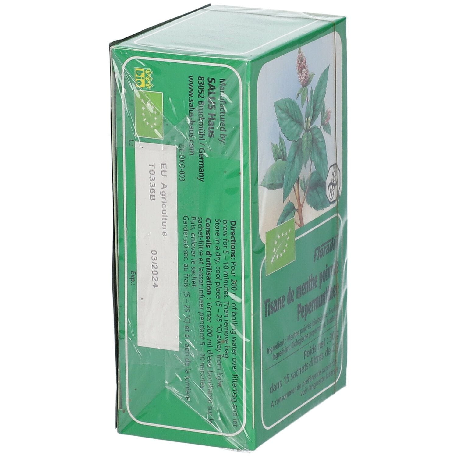 MENTA PIPERITA TIS 15 FILTRI BIO