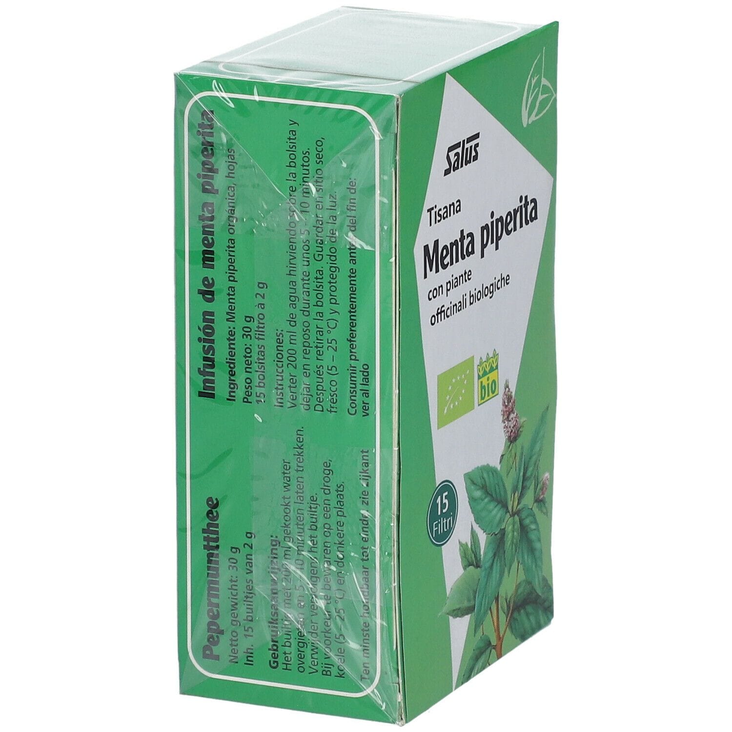 MENTA PIPERITA TIS 15 FILTRI BIO