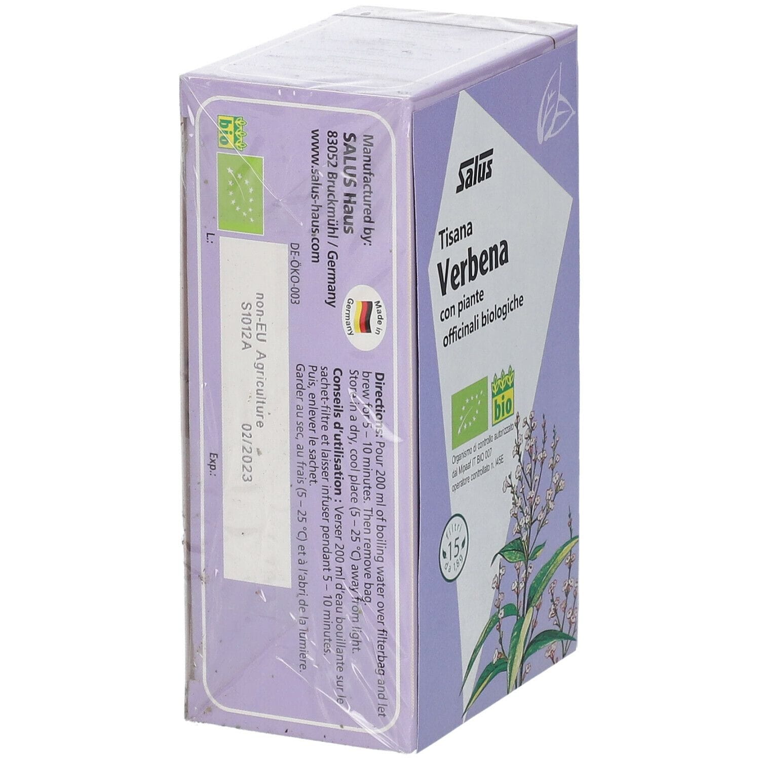 VERBENA TISANA 15 FILTRI