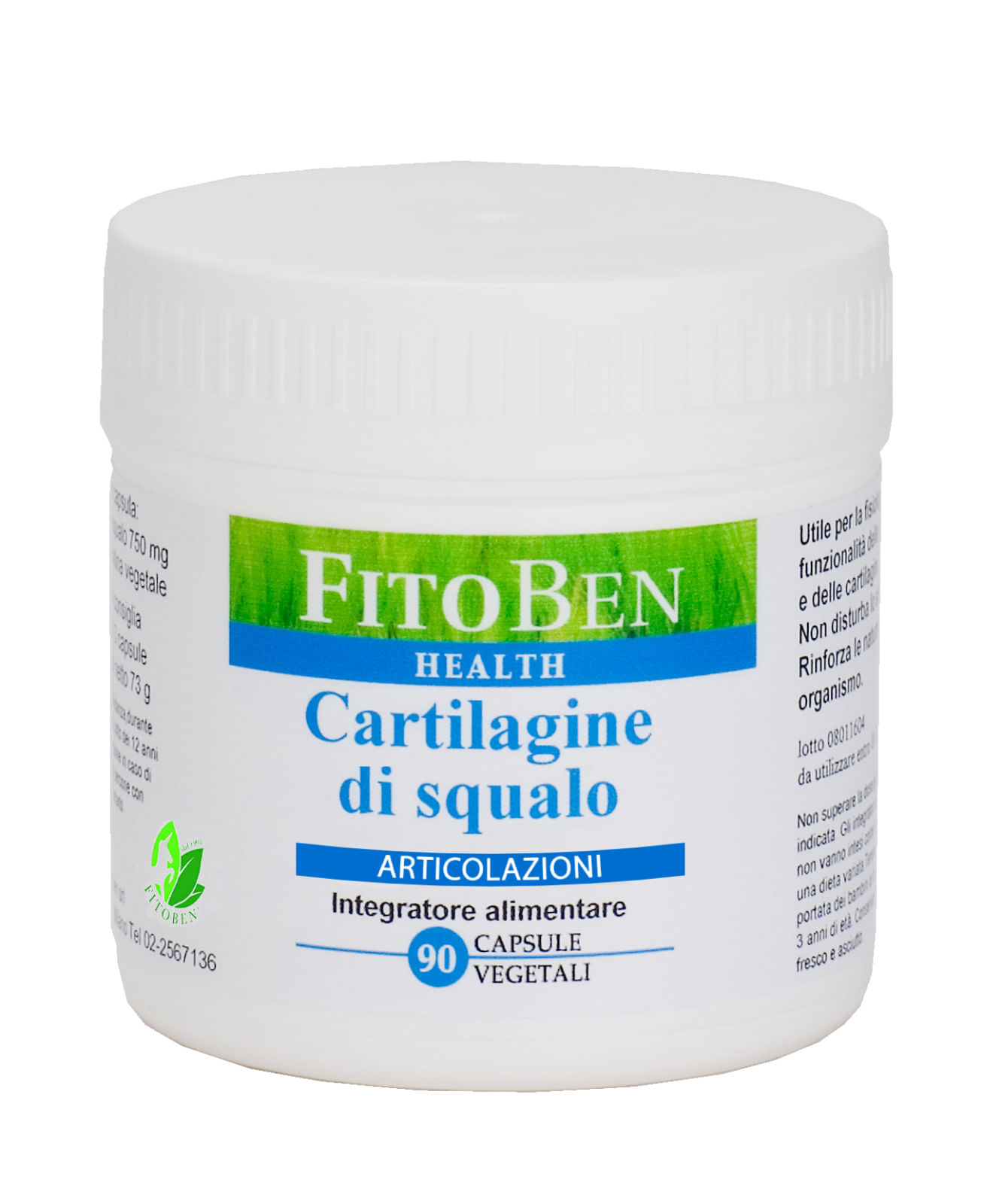 CARTILAGINE SQUALO POLVERE 90 CAPSULE