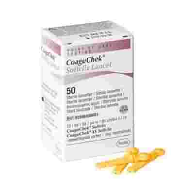 LANCETTE PUNGIDITO COAGUCHEK SOFTCLIX LANCET 50 PEZZI MISURA XL