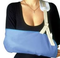 REGGIBRACCIO ECONOMY SOSTIENE IL BRACCIO TRAUMATIZZATO O INGESSATO,  IN COTONE 100% REGOLABILE IN ALTEZZA MISURA MEDIA