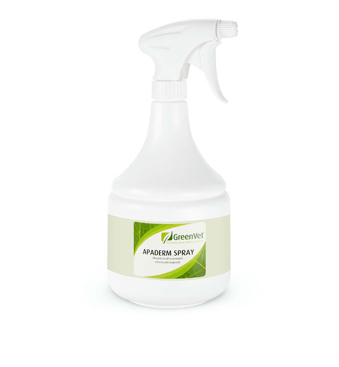 Spray Greenvet Apaderm per pelo e pelle, 1000ml