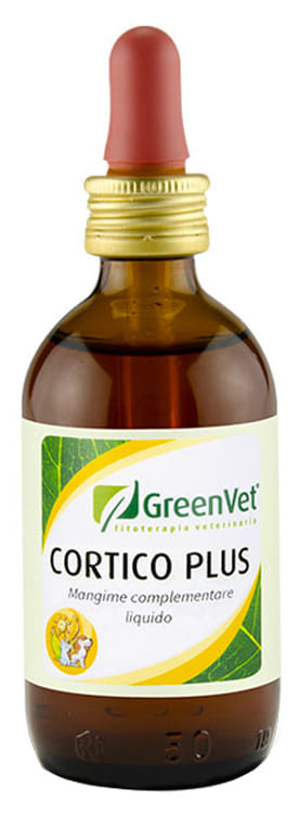 Greenvet Cortico PLUS mangime complementare liquido 50ml