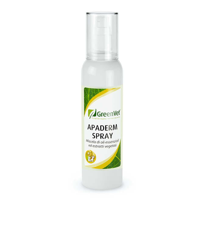 Apaderm Spray Greenvet per pelo e pelle, 150ml