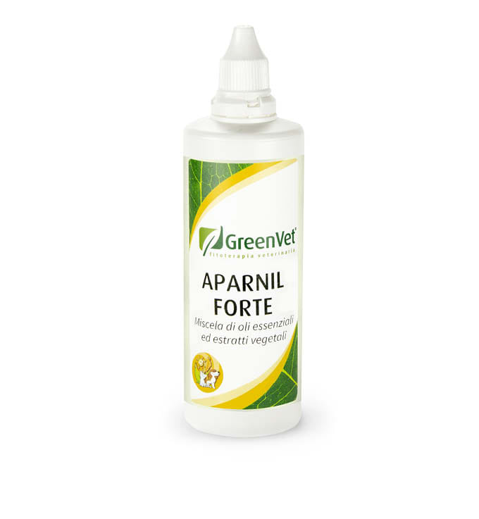 Soluzione Greenvet Aparnil Forte con oli essenziali, 50ml