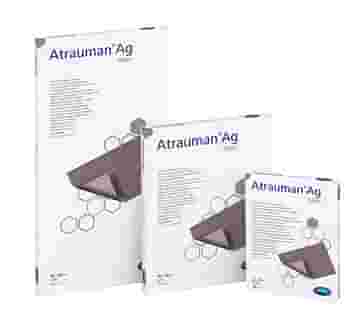 MEDICAZIONE CON ARGENTO ATRAUMAN AG 5X5CM 10 PEZZI