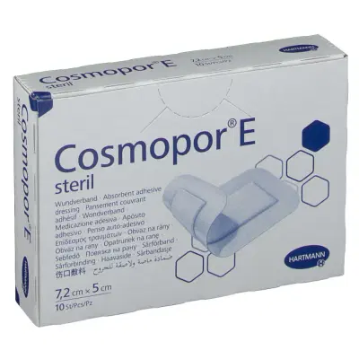 COSMOPOR E CEROTTO ADESIVO PER MEDICAZIONI IN TESSUTO NON TESSUTO 7,2X5CM 10 PEZZI COSMOPOR E CEROTTO ADESIVO PER MEDICAZIONI IN TESSUTO NON TESSUTO 7,2X5CM 10 PEZZI