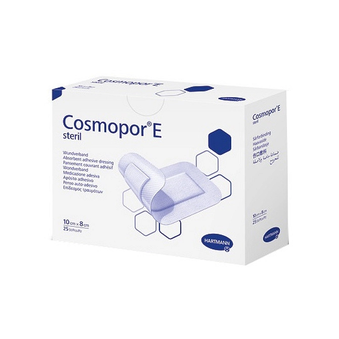 Cosmopor E Cerotto Adesivo Per Medicazioni In Tessuto Non Tessuto 10 X 8 Cm 10 Pezzi