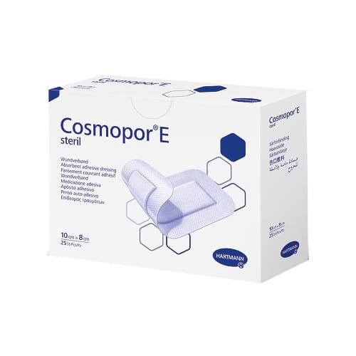Cosmopor E Cerotto Adesivo Per Medicazioni In Tessuto Non Tessuto 10 X 8 Cm 10 Pezzi