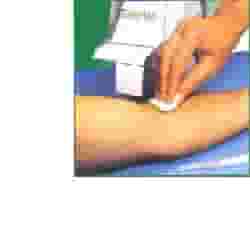 Dispenser in plastica riutilizzabile per tamponi in cellulosa