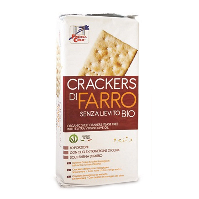 Fsc Crackers Di Farro Senza Lievito Con Olio Extravergine Di Oliva Bio 280 G