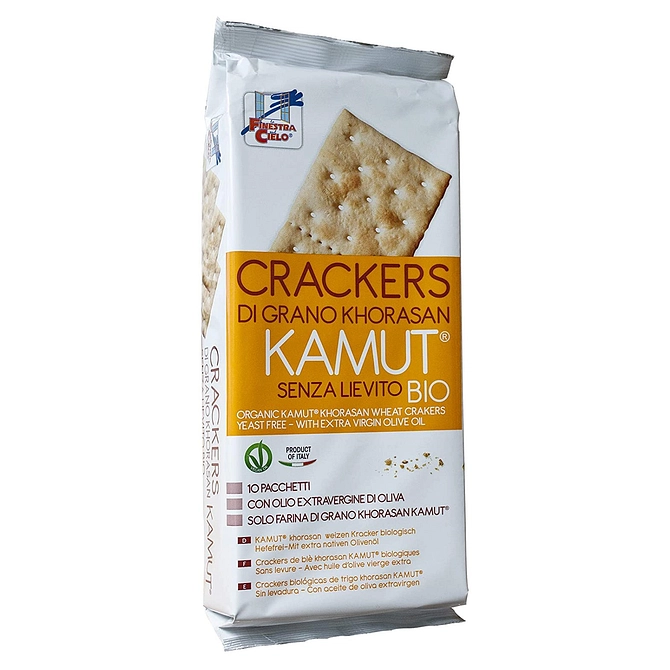 Fsc Crackers Di Kamut Senza Lievito Bio Vegan Con Olio Extravergine Di Oliva 290 G