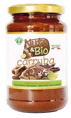 Crema Nuts&BIO Carruba e Nocciole Tonda Romana, 400g