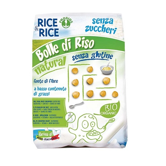 Rice&Rice Bolle Di Riso Al Naturale 150 G Senza Lievito