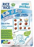 RICE&RICE BOLLE DI RISO AL CACAO 150 G SENZA LIEVITO