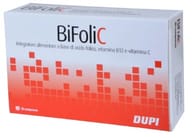 Integratore Bifolic con Acido Folico e Vitamina B12, 30 capsule