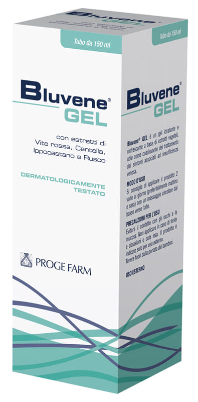 Gel Bluvene idratante e rinfrescante per le gambe, 150ml