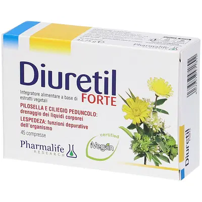DIURETIL FORTE 45 COMPRESSE DIURETIL FORTE 45 COMPRESSE
