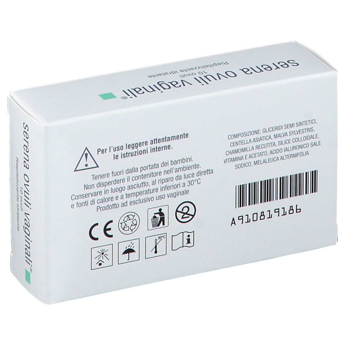 SERENA OVULI VAGINALI 10 OVULI 20 G