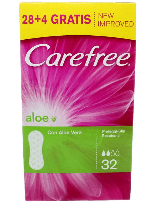 Carefree Aloe 28+4 Pezzi