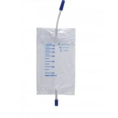 SACCA DI DRENAGGIO GAMBA PER RACCOLTA URINA IN PVC MORBIDO COLORE TRASPARENTE CON SCALA GRADUATA CAPACITA' 0,75 LITRI CON TUBO CORTO PERSONAL 10 PEZZI SACCA DI DRENAGGIO GAMBA PER RACCOLTA URINA IN PVC MORBIDO COLORE TRASPARENTE CON SCALA GRADUATA CAPACITA' 0,75 LITRI CON TUBO CORTO PERSONAL 10 PEZZI