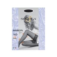 Calza autoreggente Solidea Marilyn 140 Sheer, taglia ML