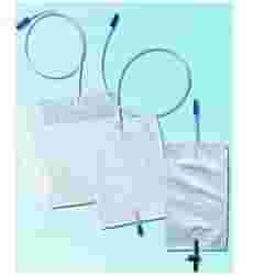 SACCA DI DRENAGGIO DA LETTO PER INCONTINENZA CON VALVOLA DI NON RITORNO E RUBINETTO DI SCARICO 2 LT TUBO 130 CM 30 PEZZI