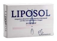 Integratore Liposol con riso rosso fermentato, 30 capsule