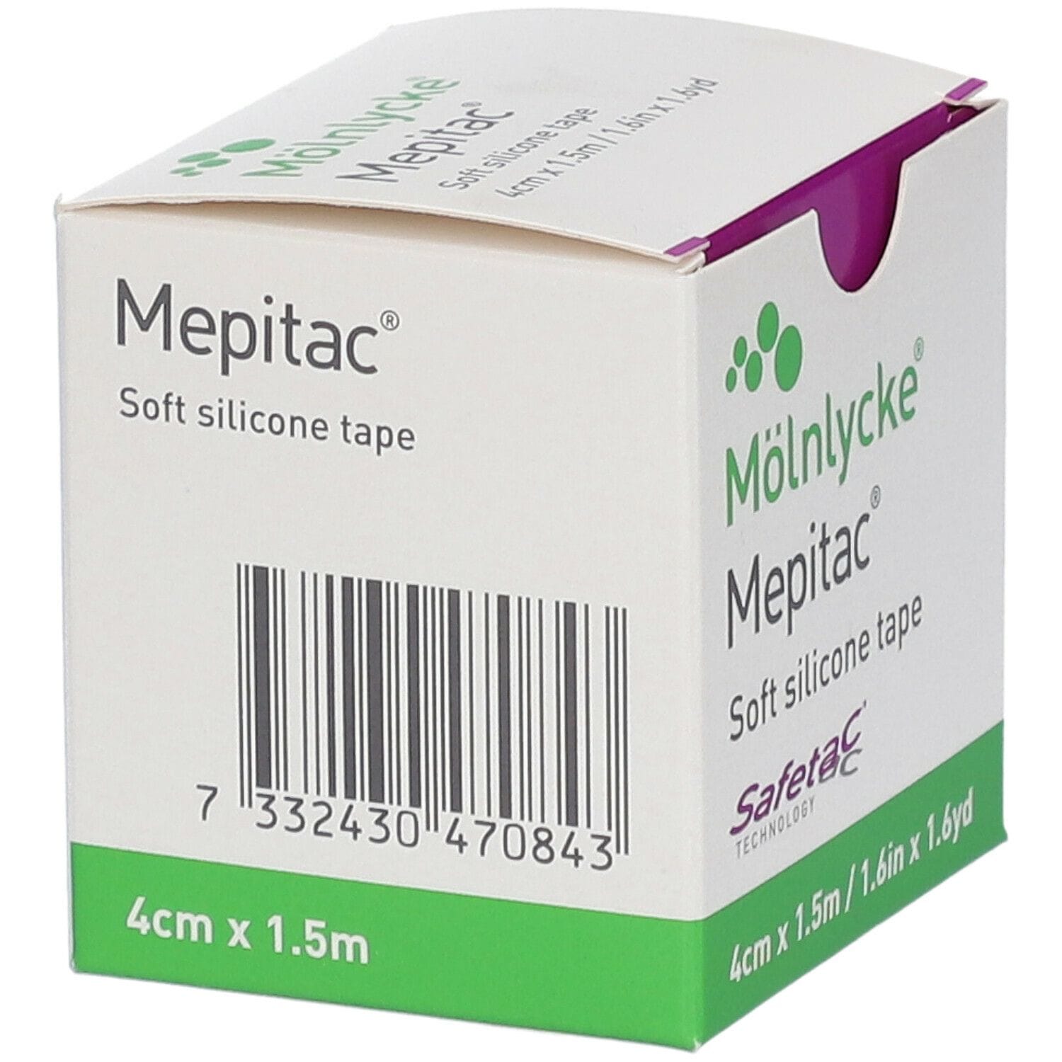 Cerotto Mepitac in silicone riposizionabile, 1500x4cm