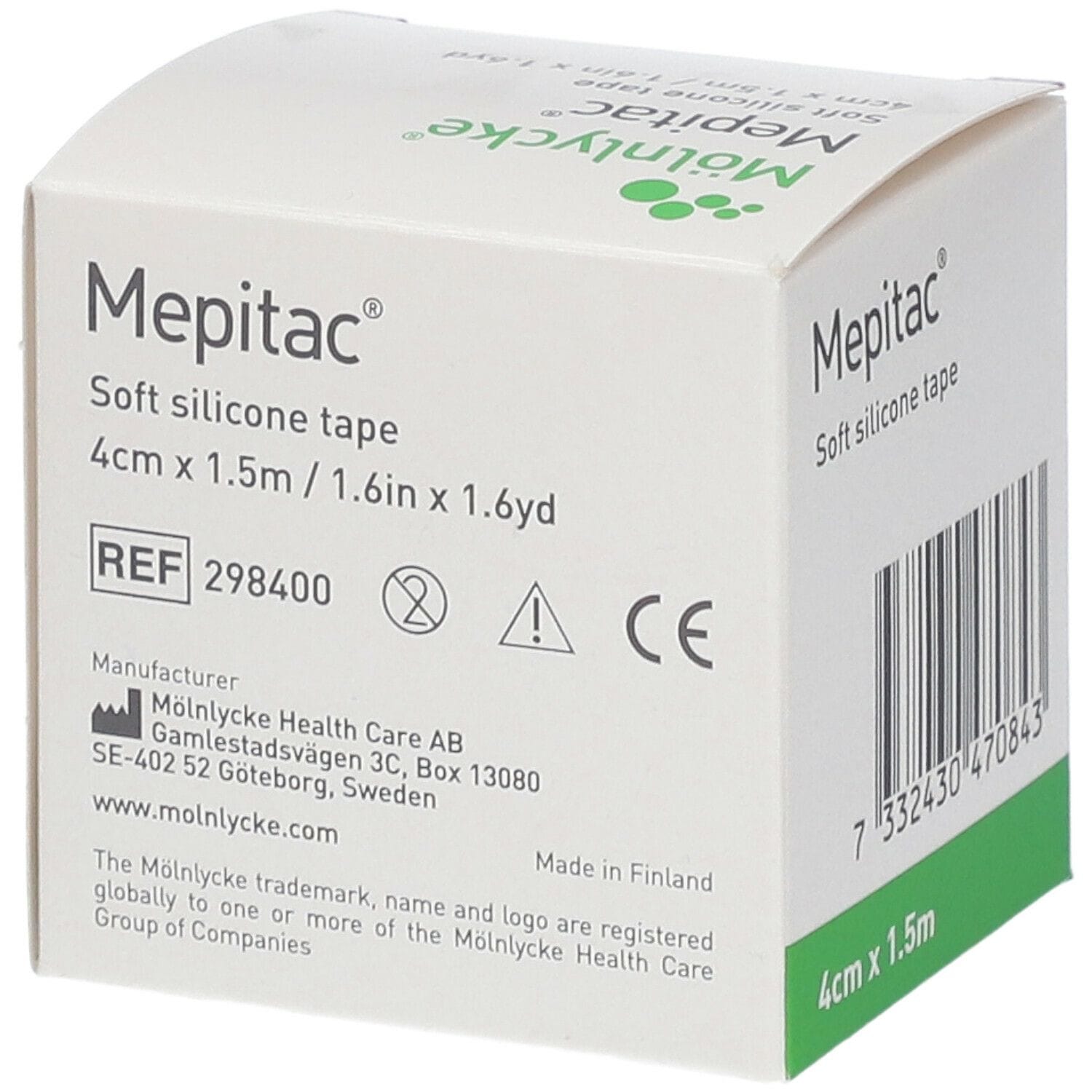 Cerotto Mepitac in silicone riposizionabile, 1500x4cm