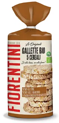 GALLETTE BIO 5 CEREALI 100 G GALLETTE BIO 5 CEREALI 100 G