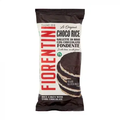 CHOCO RICE GALLETTE DI RISO CON CIOCCOLATO FONDENTE 100 G CHOCO RICE GALLETTE DI RISO CON CIOCCOLATO FONDENTE 100 G