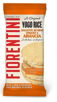 LE ORIGINALI YOGO RICE GALLETTE DI RISO YOGURT E ARANCIA 100 G LE ORIGINALI YOGO RICE GALLETTE DI RISO YOGURT E ARANCIA 100 G
