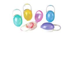 Portasucchietto Nuby per 2 Succhietti, Colori Pastello