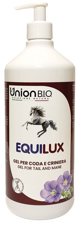 Gel rivitalizzante Equilux per crine di cavallo, 1 litro