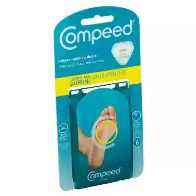 Cerotti Compeed per Duroni Medi, 6 pezzi ipoallergenici
