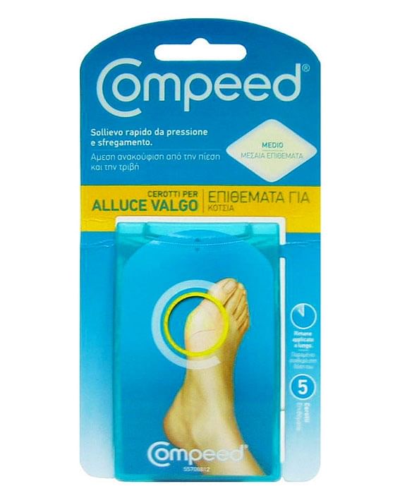 Compeed Alluce Valgo Cerotto 5 Pezzi