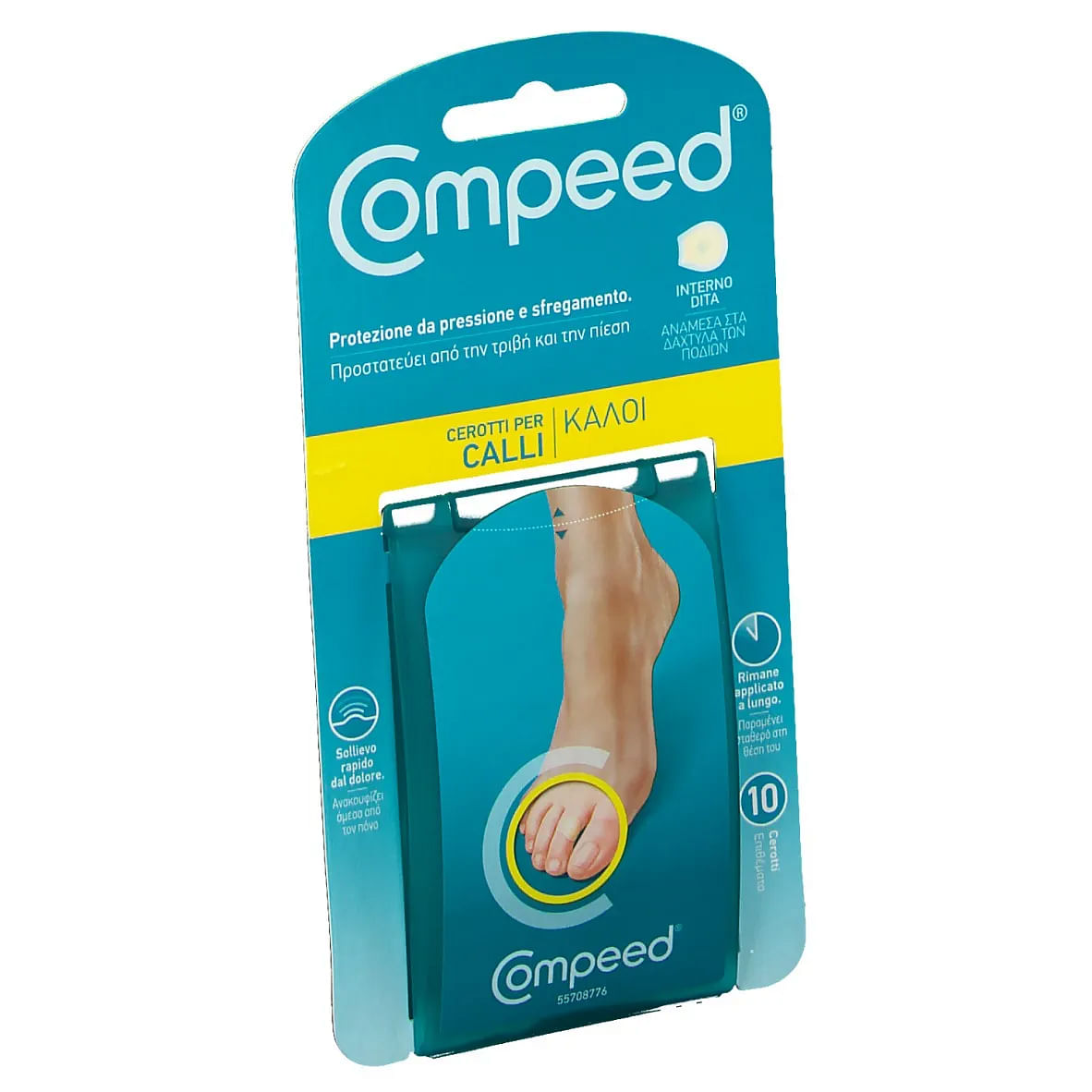 Compeed Calli Cerotti Interno Dita 10 Pezzi