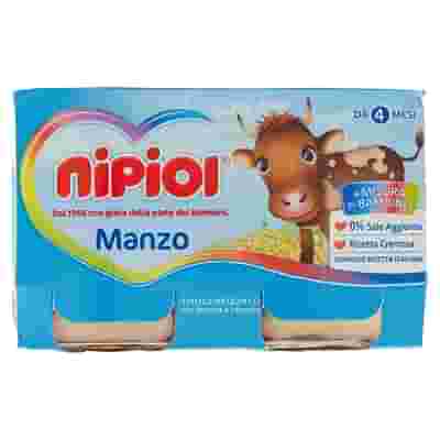 NIPIOL OMOGENEIZZATO MANZO 120 G 2 PEZZI