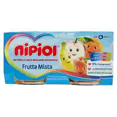 NIPIOL OMOGENEIZZATO FRUTTA MISTA 120 G X 2 PEZZI