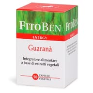 Integratore Fitoben Guaranà per energia, 50 capsule