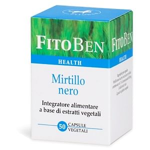 Fitoben Mirtillo Nero 50 Capsule